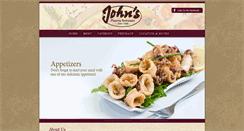 Desktop Screenshot of johnspizzaqueens.com