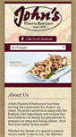 Mobile Screenshot of johnspizzaqueens.com